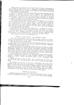 Annual Report by the committee for the year