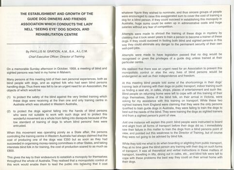 Information about the history and operation of SEDA Friends group