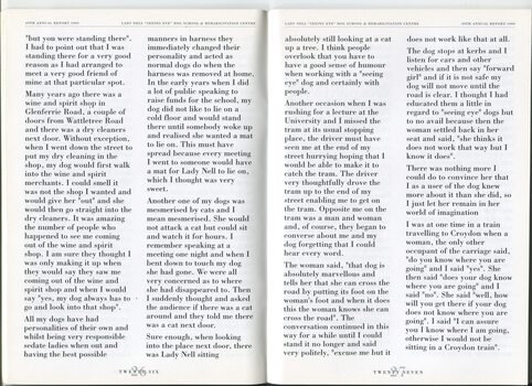 Past experiences recounted by Phyllis Gration
