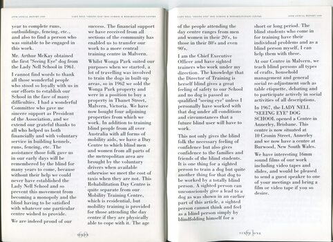 History on the establishment of Seeing Eye Dogs