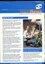 Newsletter with text and images