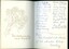Drawing of flowers and signatures from various auxiliary members