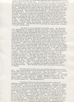 Address given by Lawrence McCredie at conference