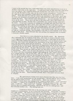 Address given by Lawrence McCredie at conference
