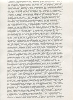 Address given by Lawrence McCredie at conference