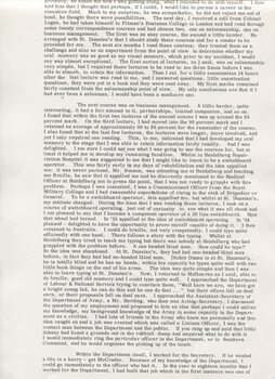 Address given by Lawrence McCredie at conference