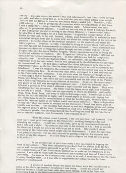 Address given by Lawrence McCredie at conference