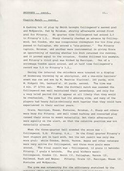 Article reprints and notes about fundraising