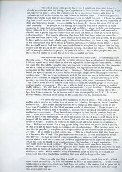 Dr Hoover's observations on confident mobility