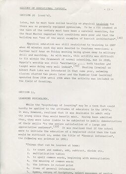 Study of Victorian era education for blind and low vision students