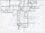 Floor plan of RVIB building with handwritten annotations