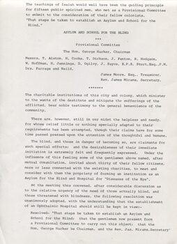 Chronological history of RVIB 1866-1970