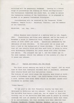 Chronological history of RVIB 1866-1970