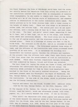 Chronological history of RVIB 1866-1970