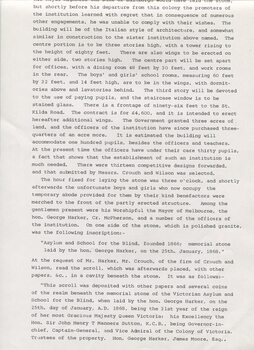 Chronological history of RVIB 1866-1970