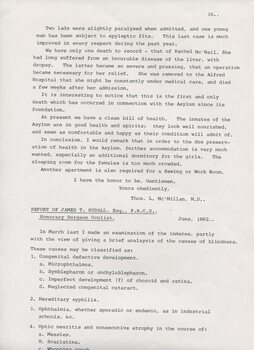 Chronological history of RVIB 1866-1970