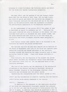 Chronological history of RVIB 1866-1970
