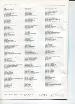 List of donors based upon amount or program