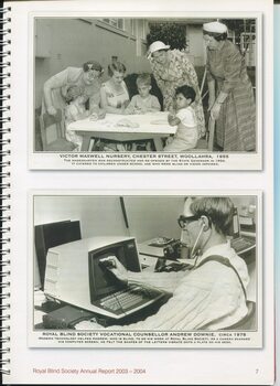 Historical pictures from Nursery and early computer