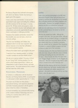 CEO's report with profile of client Lolita