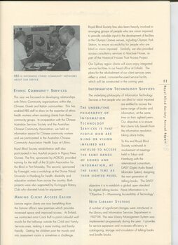 CEO's report with image of promotional table at display