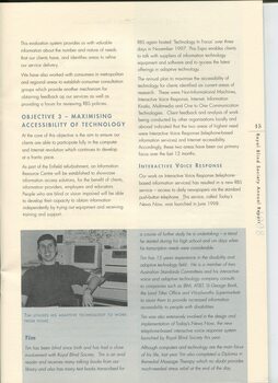 CEO's report with profile of client Tim