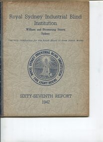 Front cover with lighthouse shining beam out to sea logo