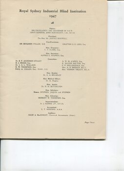 List of President, Board and Honorary positions