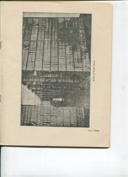 Photograph of volumes in Braille library
