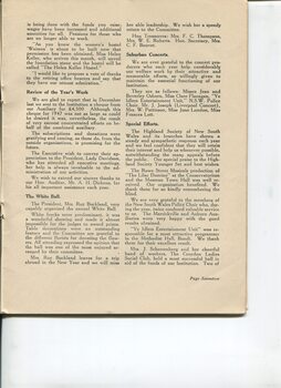 Royal Sydney Industrial Blind Institution Women's Auxiliary report