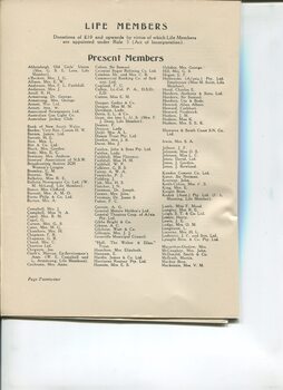 List of members who paid more than 10 pounds