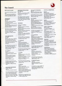 Information on Council members and attendance