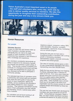 Volunteer Services and HR overview and highlights of the year