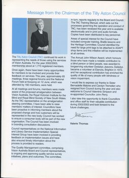 Tilly Aston Consumer council Chairman and portrait of Valerie Thomas