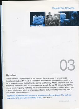 Profile and portrait of Alison Gardner