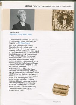 Final report of Tilly Aston Customer Council by Chairman