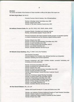 Report of the Directors, activities and operations