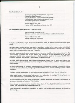 Report of the Directors, activities and operations