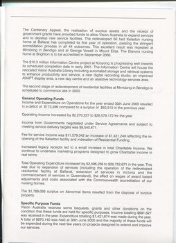Directors report, activities and review of operations
