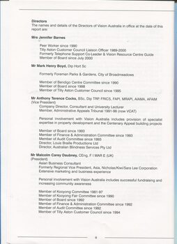 Directors report, activities and review of operations
