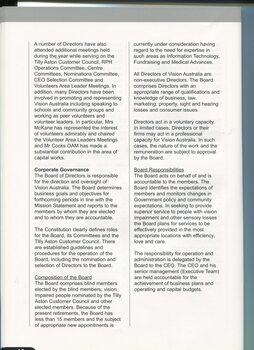 Directors report, activities and review of operations