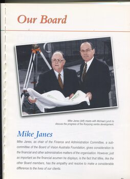 Profile of Board Member Mike Janes with Michael Lynch