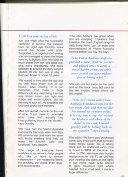 Profile of clients Dorothy and Les Williams
