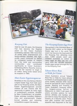 Request for support for Easter Egg Hunts, Kooyong Fair, River Run