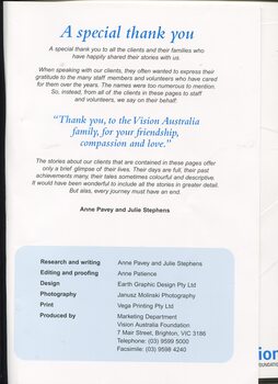 Thank you and acknowledgement to interviewers for profiles