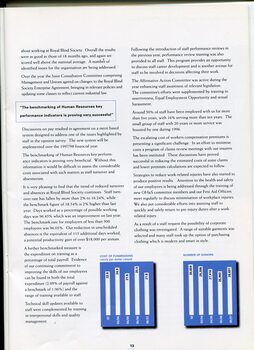 CEO's report on yearly activities and achievements