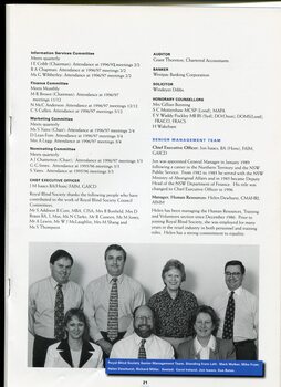 RBS Council members and Senior Management team