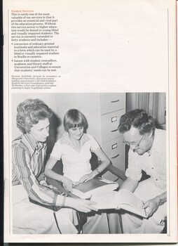 Review of operations of student services