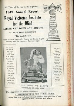 Front page of report to subscribers