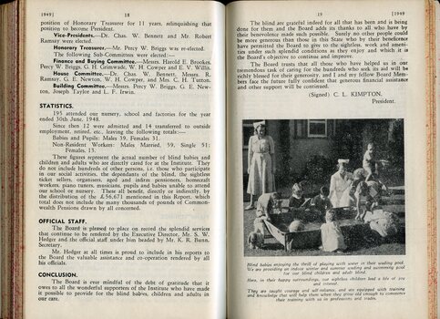 Board of Management report to Life Governors and subscribers